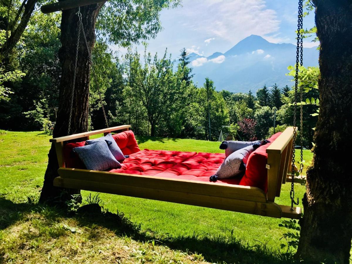 Chambre D'Hotes La Grange Des Ecrins Chabottes Exterior foto