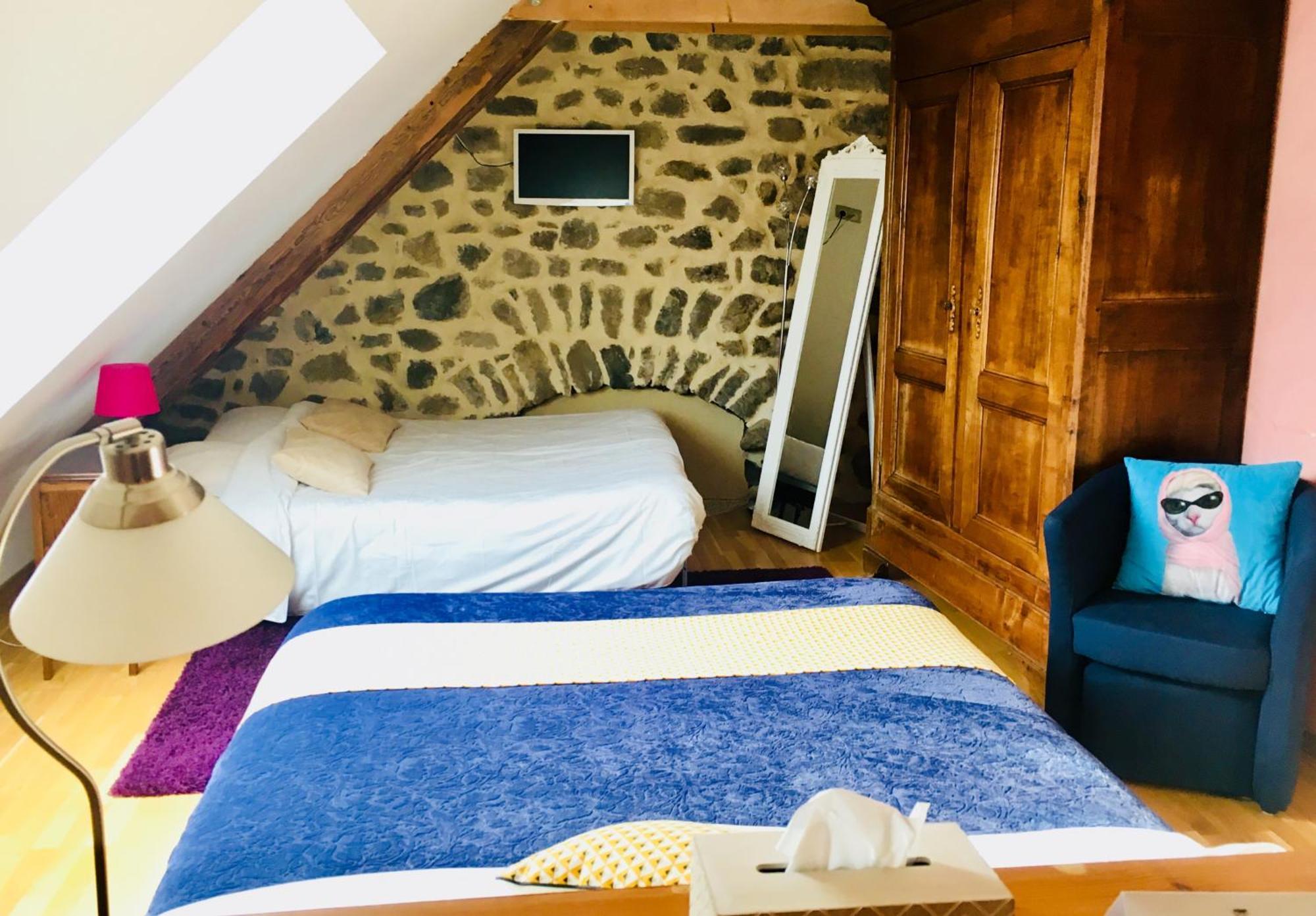 Chambre D'Hotes La Grange Des Ecrins Chabottes Zimmer foto